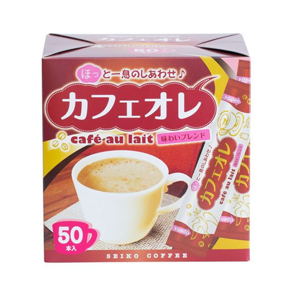 カフェオレ50 (スティックタイプ12g×50本)｜コーヒー流通センター
