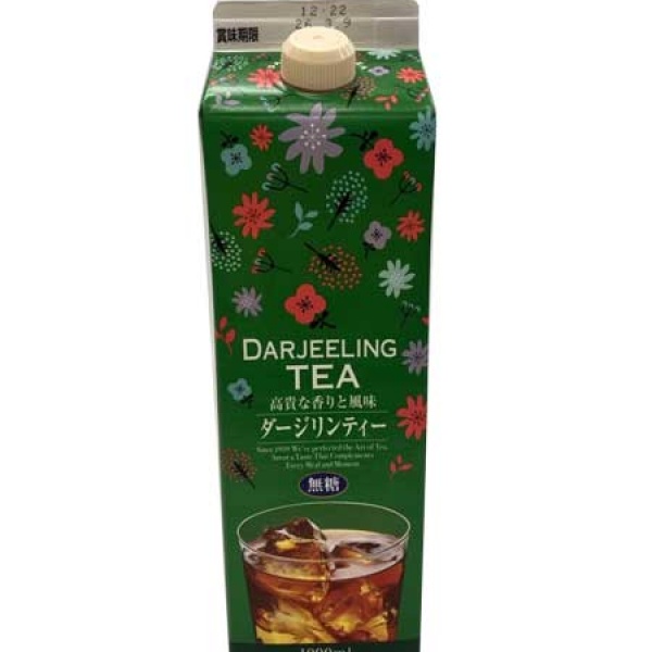 業務用ダージリンストレートティー　無糖1000ml