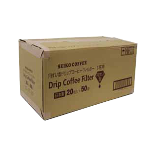 円すい型ドリップバッグフィルター（20枚入×50袋） ケース｜コーヒー流通センター