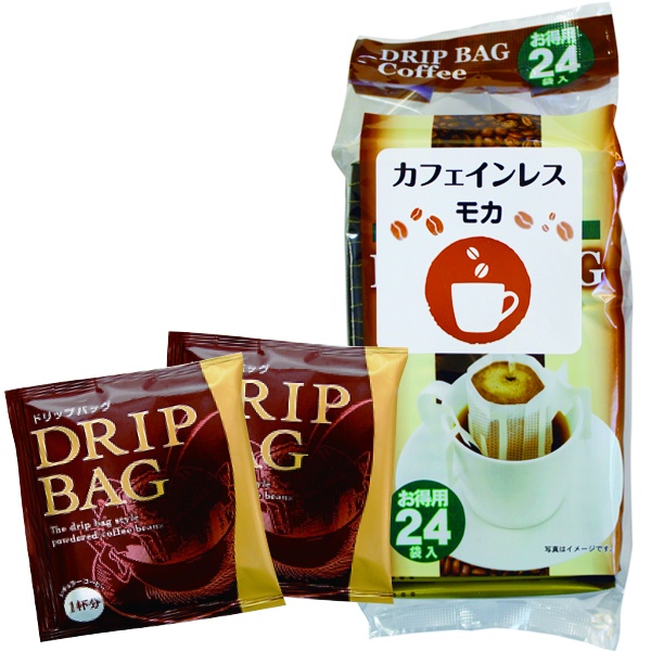 ドリップコーヒー　カフェインレスモカ(9g×24袋)